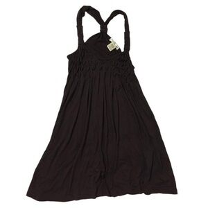 Brown tank dress or coverup